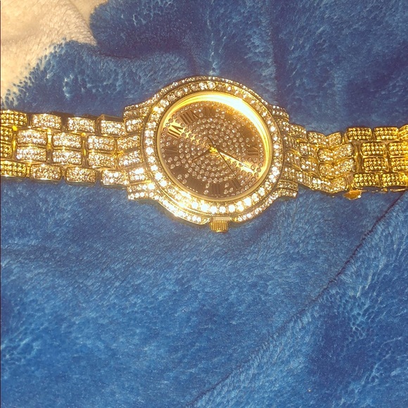 Iced out watch